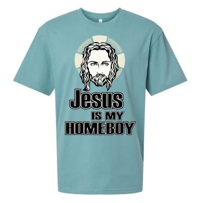 Jesus Is My Homeboy Sueded Cloud Jersey T-Shirt