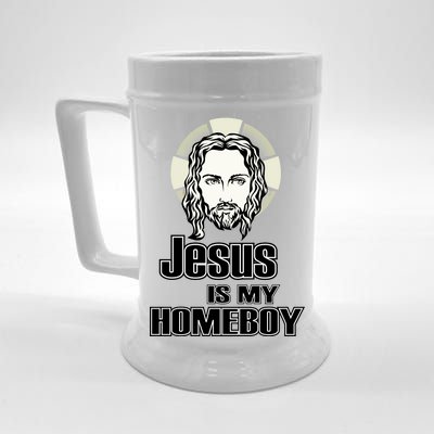 Jesus Is My Homeboy Beer Stein