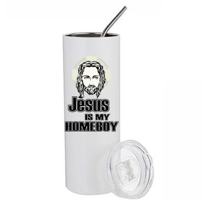 Jesus Is My Homeboy Stainless Steel Tumbler