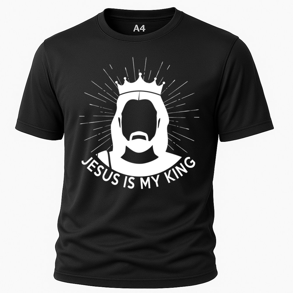 Jesus Is My King Cooling Performance Crew T-Shirt