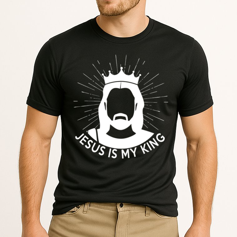 Jesus Is My King Cooling Performance Crew T-Shirt