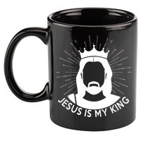 Jesus Is My King 11oz C Handle Ceramic Mug