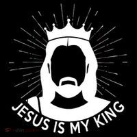 Jesus Is My King 16 in Basic Backpack
