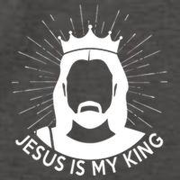 Jesus Is My King Vector Backpack