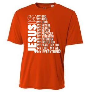 Jesus Is My Life My All My Everything Cooling Performance Crew T-Shirt