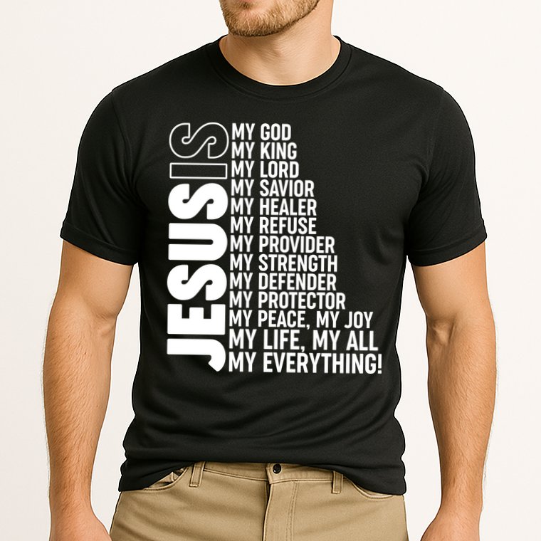 Jesus Is My Life My All My Everything Performance Shirt