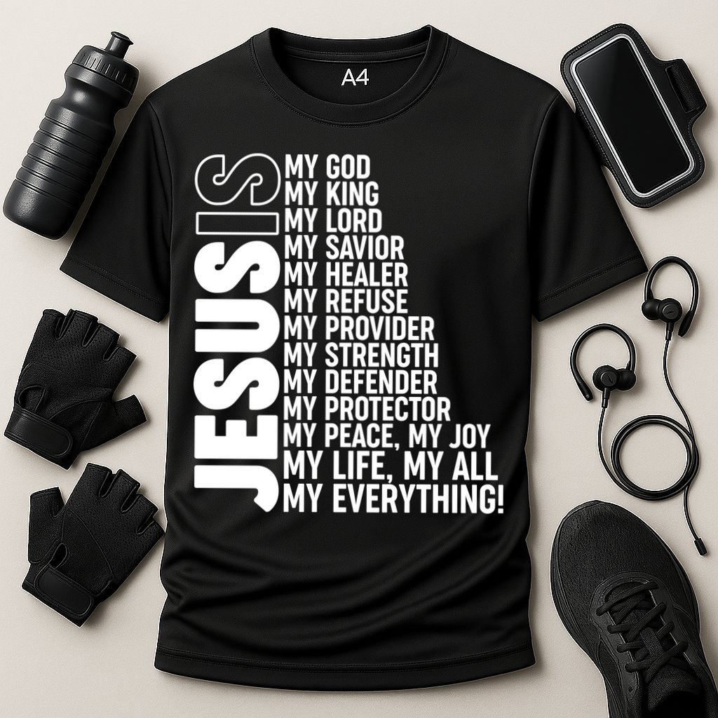 Jesus Is My Life My All My Everything Performance Shirt
