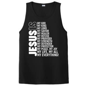 Jesus Is My Life My All My Everything PosiCharge Competitor Tank