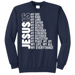 Jesus Is My Life My All My Everything Sweatshirt