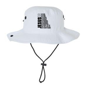 Jesus Is My Life My All My Everything Legacy Cool Fit Booney Bucket Hat