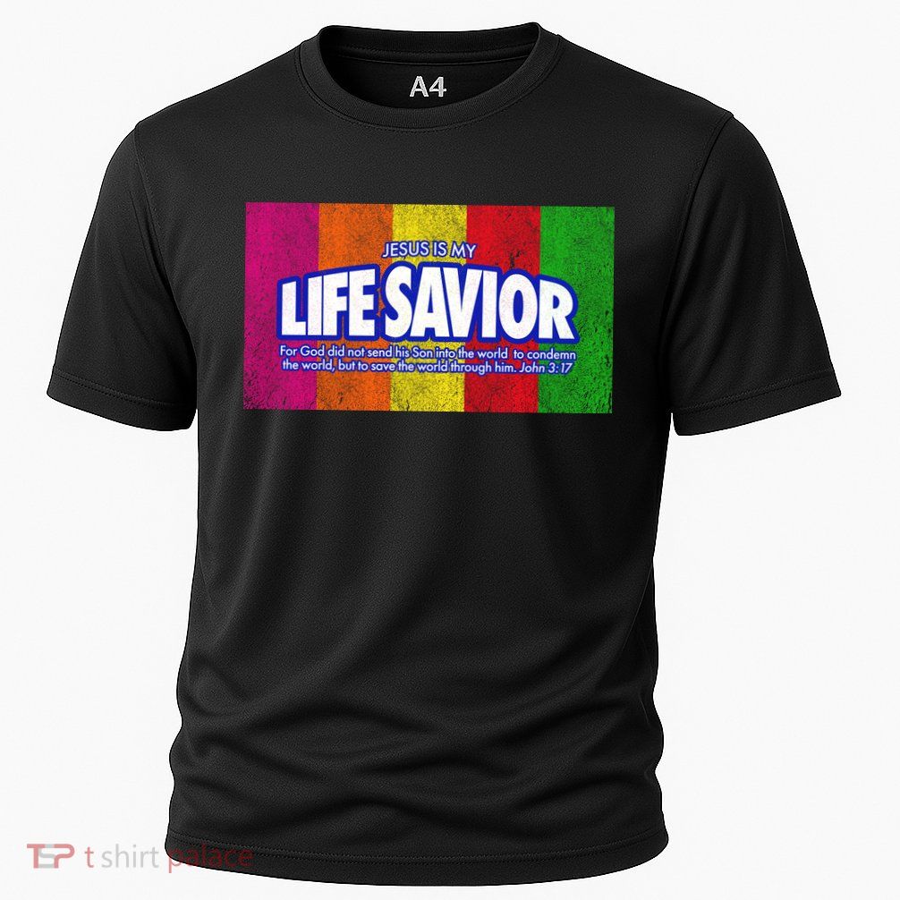 Jesus Is My Life Savior Cooling Performance Crew T-Shirt