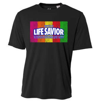 Jesus Is My Life Savior Cooling Performance Crew T-Shirt