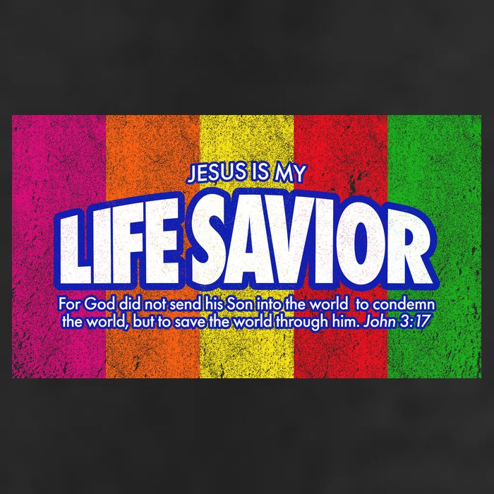 Jesus Is My Life Savior Adult Drive Performance Visor