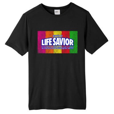 Jesus Is My Life Savior Tall Fusion ChromaSoft Performance T-Shirt