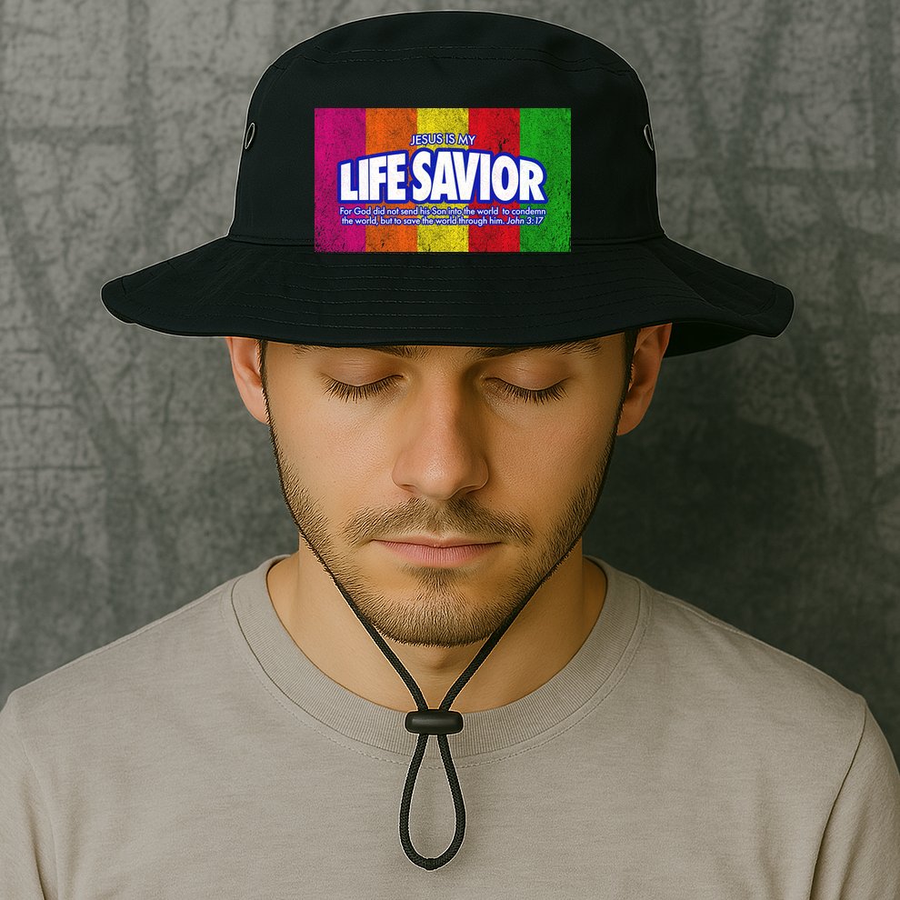 Jesus Is My Life Savior Bucket Hat