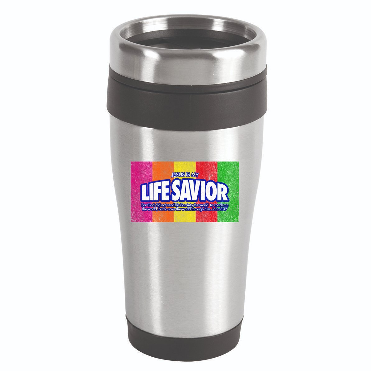 Jesus Is My Life Savior 16oz Travel Tumbler