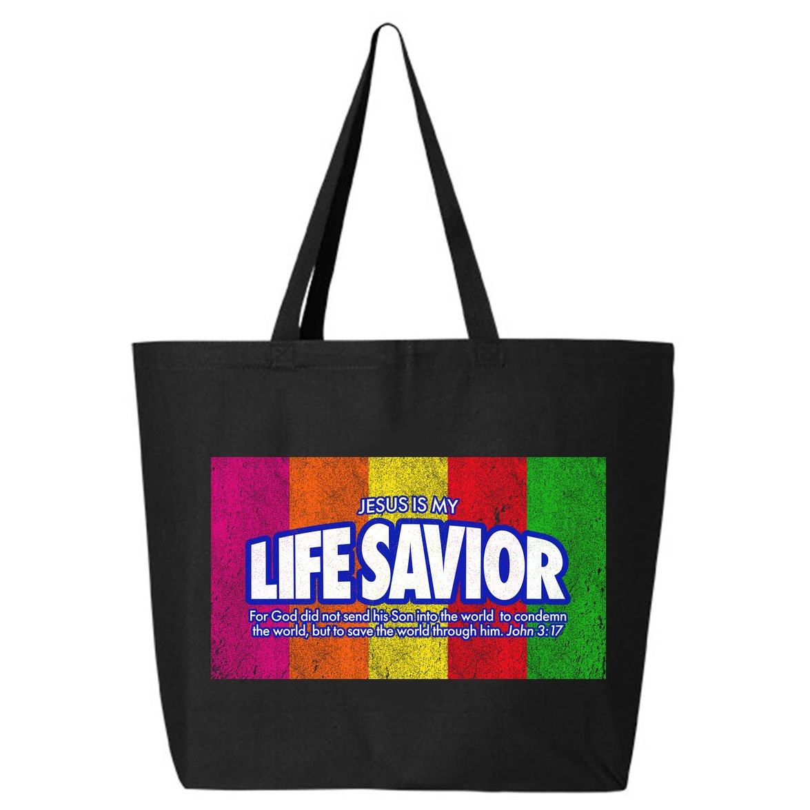 Jesus Is My Life Savior 25L Jumbo Tote