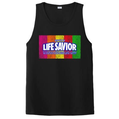 Jesus Is My Life Savior PosiCharge Competitor Tank