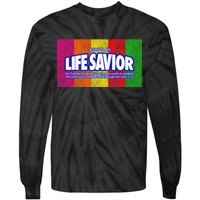 Jesus Is My Life Savior Tie-Dye Long Sleeve Shirt