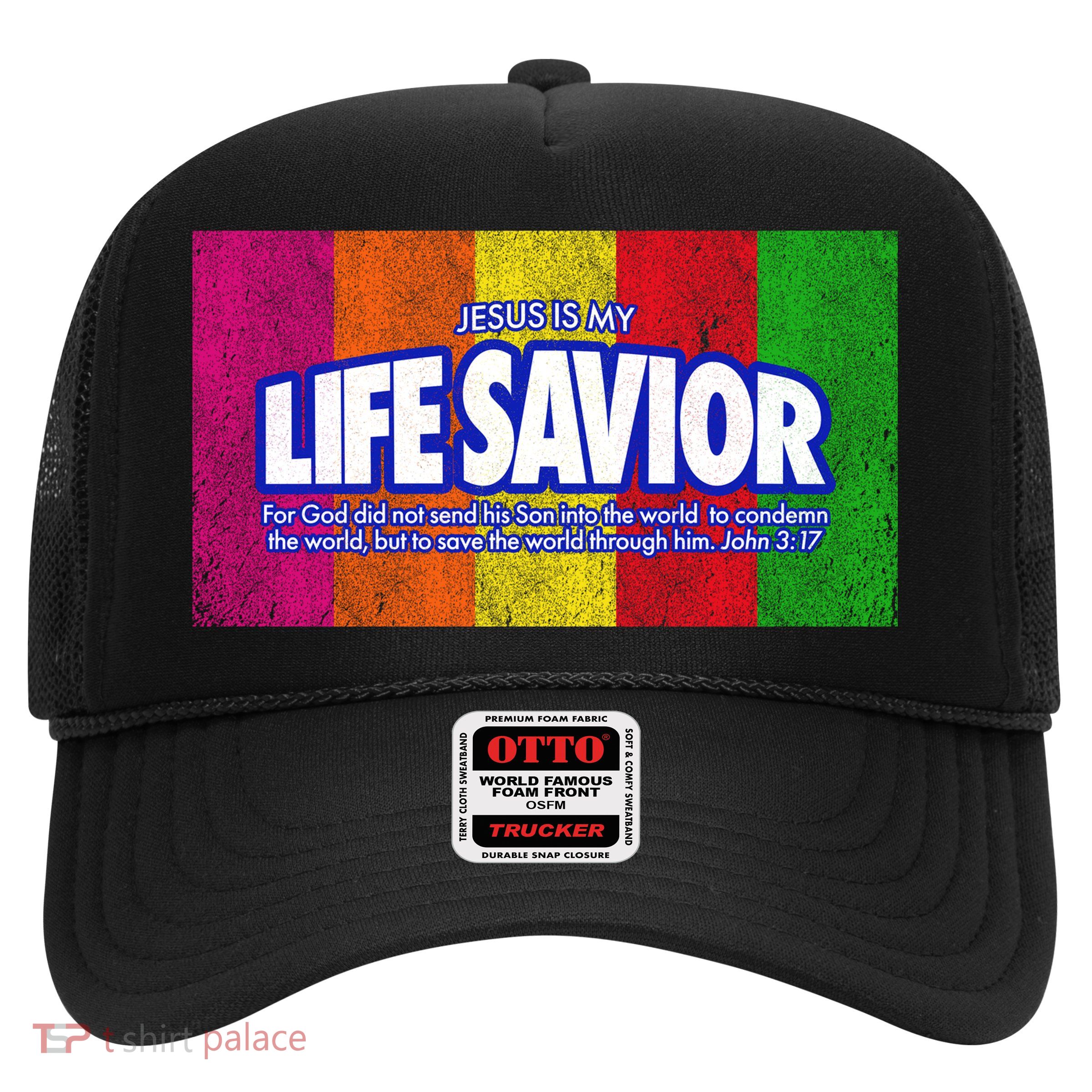 Jesus Is My Life Savior Trucker Hat