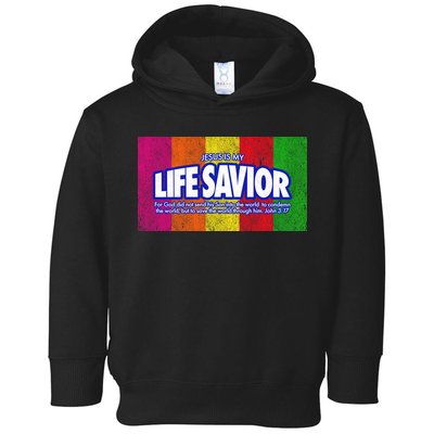 Jesus Is My Life Savior Toddler Hoodie