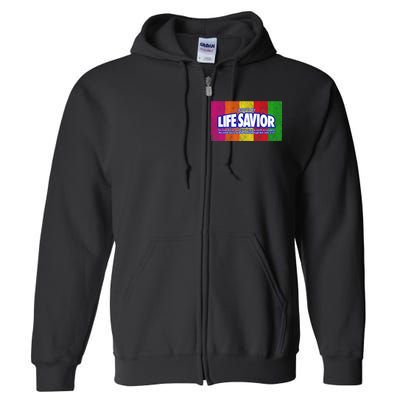 Jesus Is My Life Savior Full Zip Hoodie