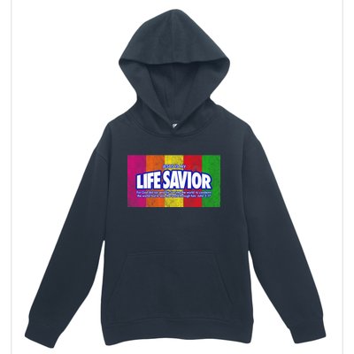 Jesus Is My Life Savior Urban Pullover Hoodie