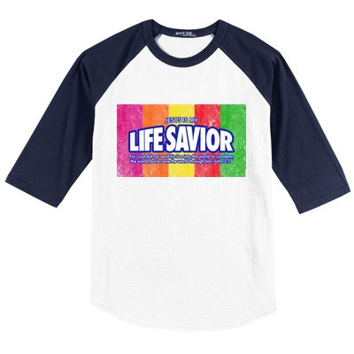 Jesus Is My Life Savior Baseball Sleeve Shirt