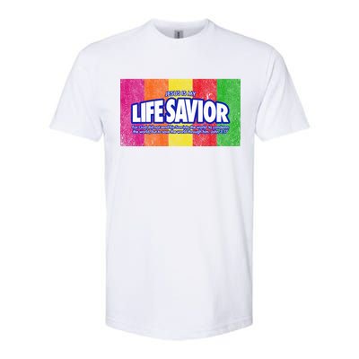 Jesus Is My Life Savior Softstyle CVC T-Shirt