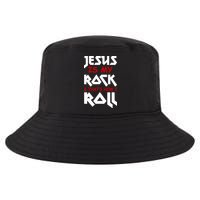 Jesus Is My Rock & Roll Cool Comfort Performance Bucket Hat