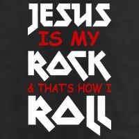 Jesus Is My Rock & Roll Cool Comfort Performance Bucket Hat