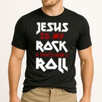 Jesus Is My Rock & Roll Cooling Performance Crew T-Shirt