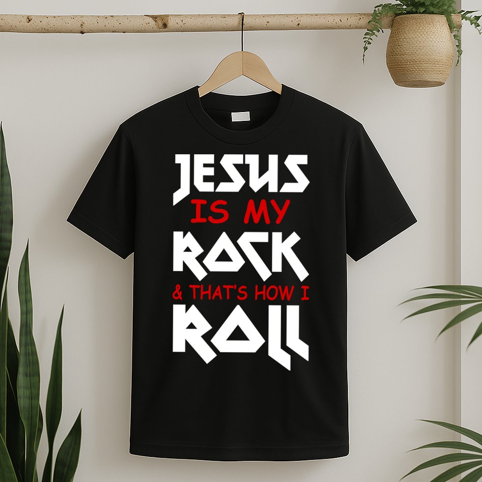 Jesus Is My Rock & Roll T-Shirt