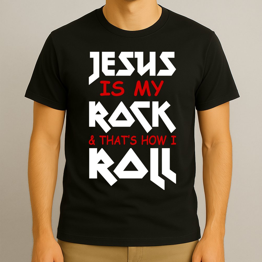 Jesus Is My Rock & Roll T-Shirt