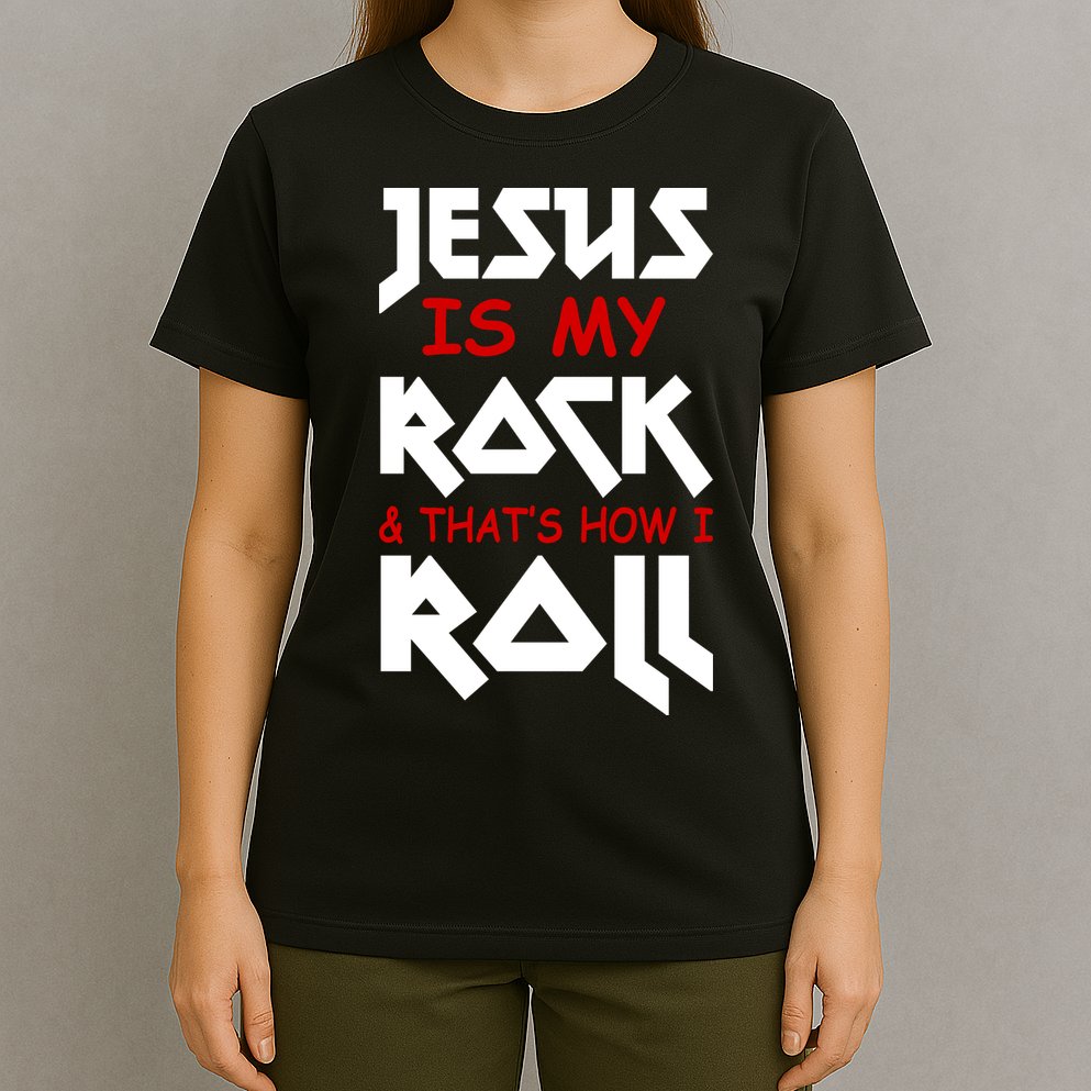 Jesus Is My Rock & Roll T-Shirt