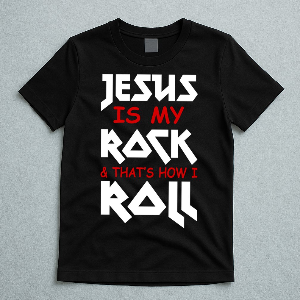 Jesus Is My Rock & Roll T-Shirt