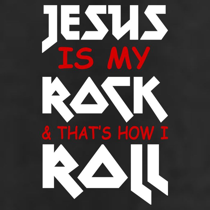 Jesus Is My Rock & Roll Adult Drive Performance Visor
