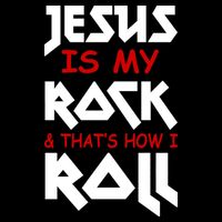 Jesus Is My Rock & Roll Magnet