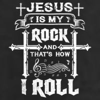 Jesus Is My Rock And Roll Christian  Beanie