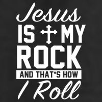 Jesus Is My Rock And That's How I Roll Beanie