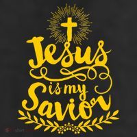 Jesus Is My Savior Cross Christian Adult Drive Performance Visor