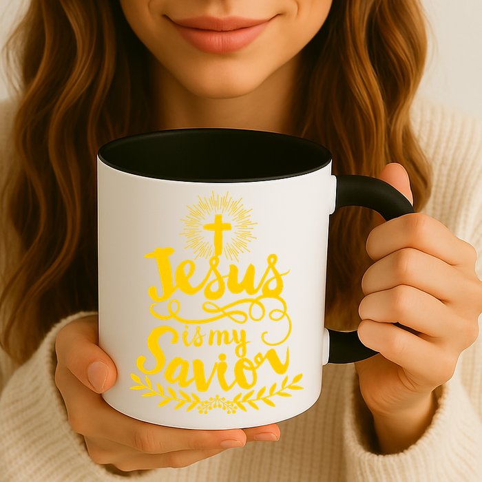 Jesus Is My Savior Cross Christian Mug