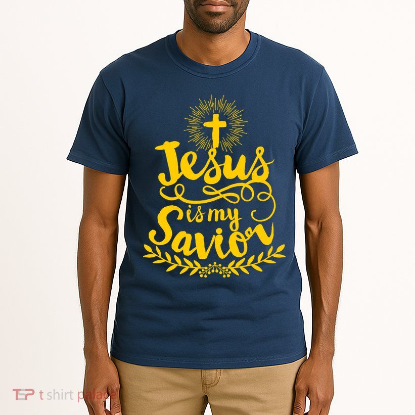 Jesus Is My Savior Cross Christian Tall T-Shirt