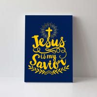 Jesus Is My Savior Cross Christian Canvas