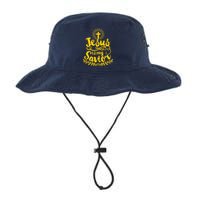 Jesus Is My Savior Cross Christian Bucket Hat