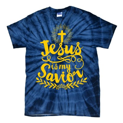 Jesus Is My Savior Cross Christian Tie-Dye T-Shirt