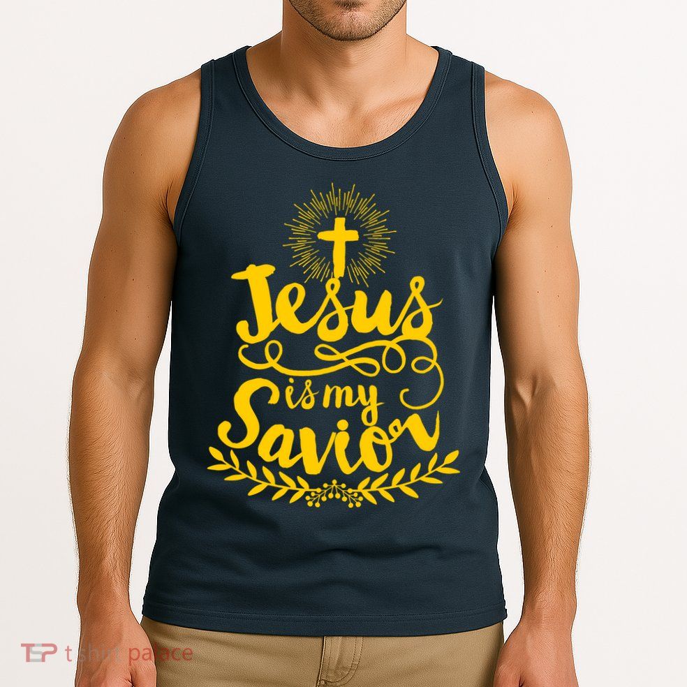 Jesus Is My Savior Cross Christian Tank Top