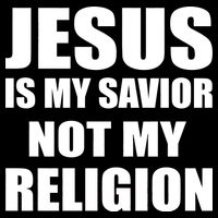 Jesus Is My Savior Not My Religion Apron