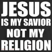 Jesus Is My Savior Not My Religion 11oz C Handle Ceramic Mug