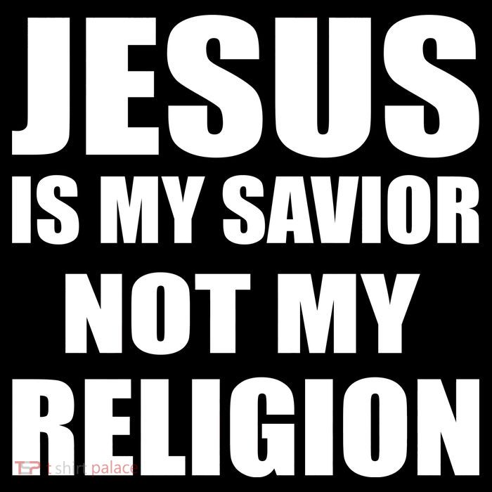 Jesus Is My Savior Not My Religion Baby Bodysuit